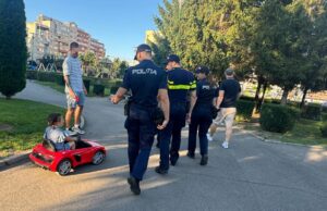 Poliție parc