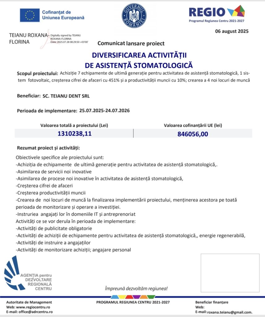 Comunicat | MyTex.ro