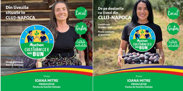 Bucură-te de o vară cu gust autentic de fructe și legume savuroase, românești, din filierele Auchan 19 vară | MyTex.ro