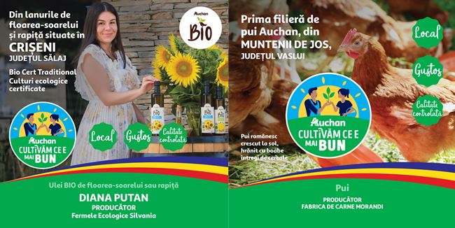 Bucură-te de o vară cu gust autentic de fructe și legume savuroase, românești, din filierele Auchan 22 vară | MyTex.ro