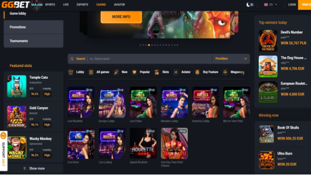 Cum afectează interfața cu utilizatorul dorința de a juca la un cazinou online? 7 | MyTex.ro