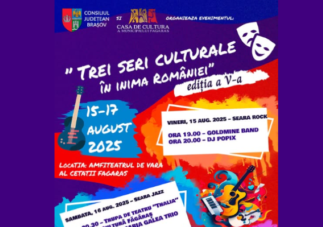 Trei seri culturale în inima României 3 Trei seri culturale în inima României | MyTex.ro