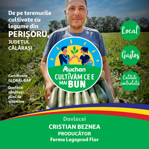 Bucură-te de o vară cu gust autentic de fructe și legume savuroase, românești, din filierele Auchan 21 vară | MyTex.ro