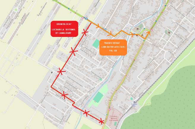RATBV. Trasee deviate pe două linii metropolitane 3 RATBV | MyTex.ro