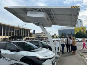 Brașovul testează o stație de încărcare pentru mașini electrice | MyTex.ro