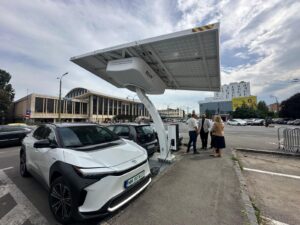 Brașovul testează o stație de încărcare pentru mașini electrice | MyTex.ro