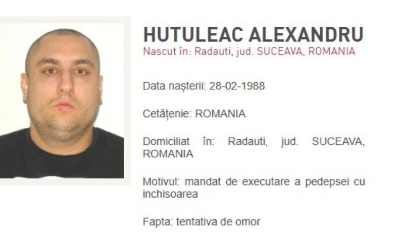 Urmărit internațional „most wanted", adus în țară / A atacat cu sabia un polițist, lăsându-l infirm 3 Urmărit | MyTex.ro