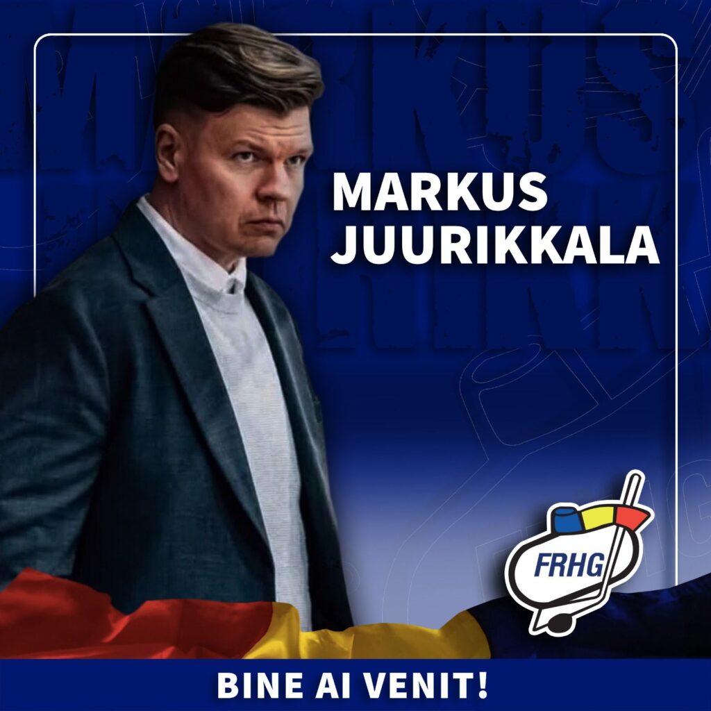Markus Juurikkala e noul selecţioner al Naţionalei de hochei pe gheaţă. FRHG, anunţ oficial. Obiectivul pentru Campionatul Mondial din 2026 7 Markus Juurikkala | MyTex.ro
