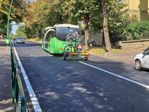 Autobuzul etajat s-a defectat iarăși | MyTex.ro