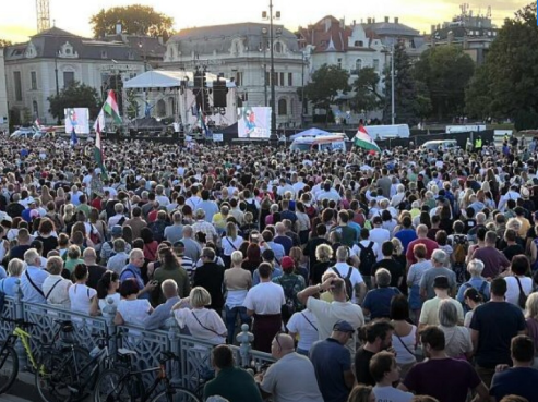 Protest la Budapesta împotriva premierului Orban | MyTex.ro