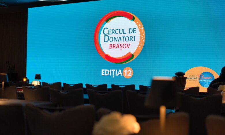 Se așteaptă proiecte pentru Cercul de Donatori Brașov | MyTex.ro