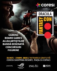 Dracula Fantasy Con 2025 aduce magia fanteziei la Brașov, cu competiții de gaming,board games, cosplay și artiști vizuali 26 Dracula | MyTex.ro