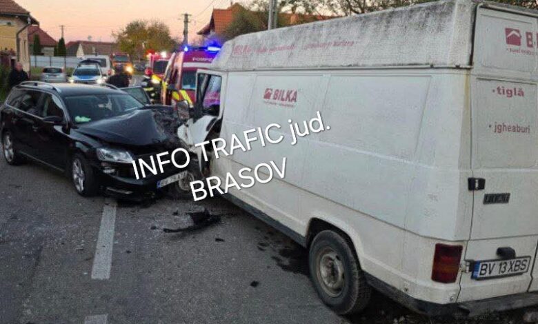 Ultima oră. Accident cu trei victime pe un drum județean din Brașov! 3 Accident | MyTex.ro