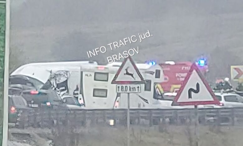 Ultima oră. Accident cu victimă, pe DN 1, în județul Brașov! 1 accident | MyTex.ro