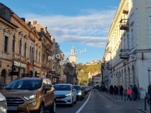 Traficul din centrul Brașovului este „paralizat”! 2 traficul | MyTex.ro