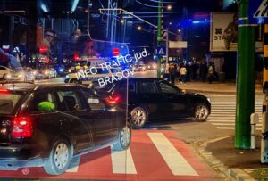 Femeie și copil, accidentați pe o trecere de pietoni din Brașov! Update: Ambele victime - minore - au fost transportate la spital 8 Femeie | MyTex.ro