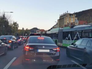 Traficul din centrul Brașovului este „paralizat”! 1 traficul | MyTex.ro