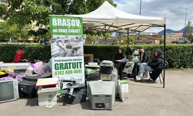 Braşovenii pot preda deşeurile electrice şi electronice