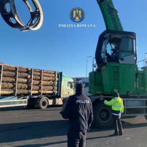 TIR încărcat cu lemne, confiscat de polițiștii brașoveni 2 TIR | MyTex.ro