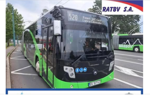 RATBV modifică orarul liniei 520, Brașov-Prejmer 3 RATBV modifică orarul liniei 520 | MyTex.ro