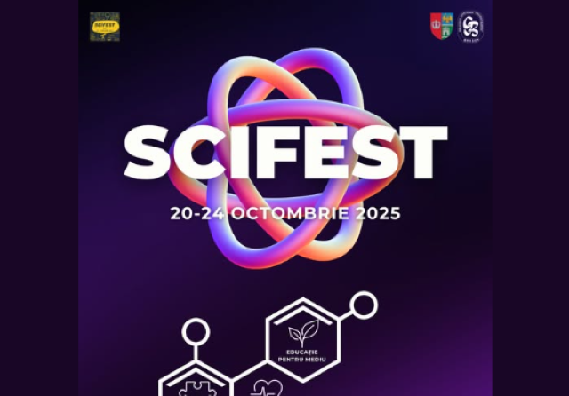 SCIFEST 2025 – Știinţă şi industrii creative 3 SCIFEST 2025 – Știinţă şi industrii creative | MyTex.ro