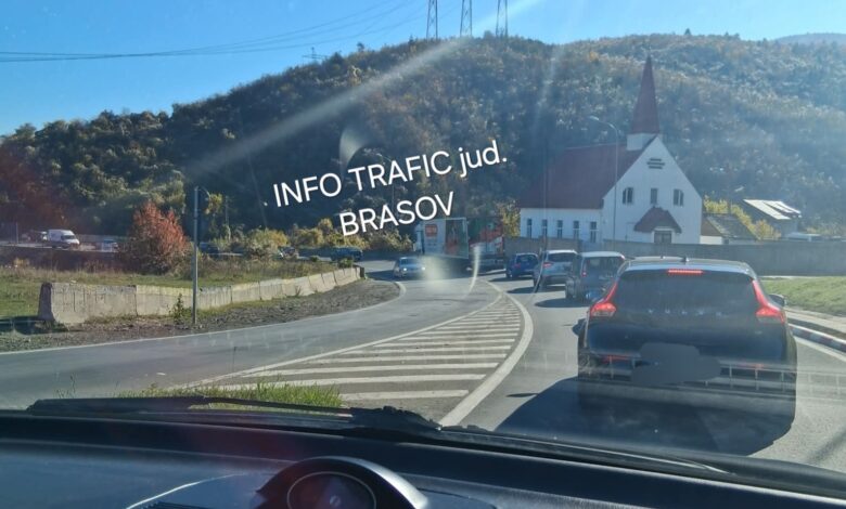 Brașov - Aglomerație și pe DN 1A, nu doar pe DN 1! „Încă un pic și ruta ocolitoare recomandată o să fie pe «Buzău»” 1 aglomerație | MyTex.ro