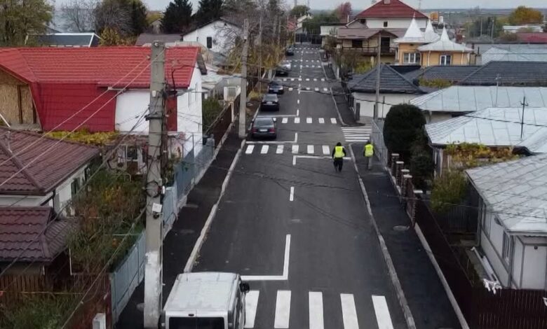 Strada din România cu 11 treceri de pietoni pe o lungime de nici 300 de metri! Viceprimar: „Pot părea multe" 3 Strada | MyTex.ro
