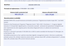 Comunicat finalizare proiect - ARIADNE IMPEX SRL 6 | MyTex.ro