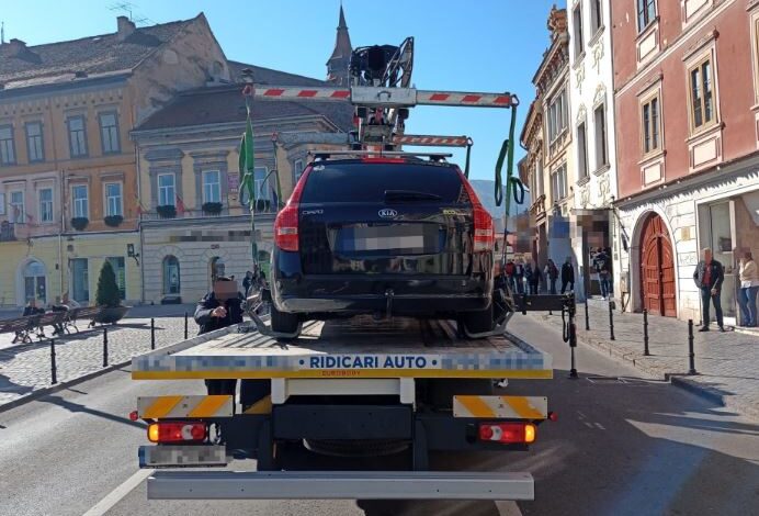 În 10 luni - Amenzi de peste 5,6 milioane de lei, la Brașov, pentru parcare neregulamentară 1 parcare neregulamentară | MyTex.ro