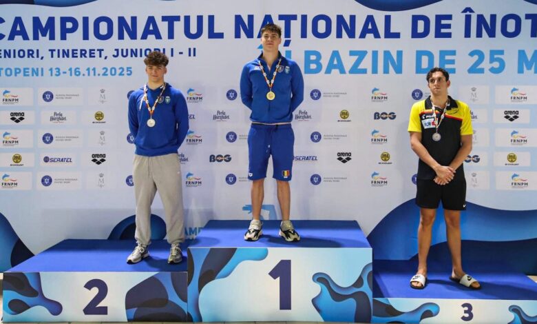 Corona Braşov, „aur” şi „argint” la 100 m bras, la Naţionalele de înot în bazin scurt 9 Corona Braşov