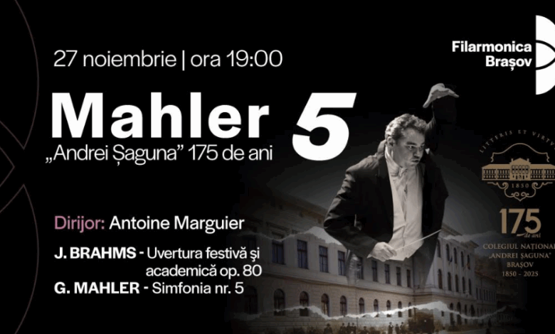 Concert aniversar: Colegiul Național „Andrei Șaguna” - 175 de ani / Dirijor - Antoine Marguier 5 | MyTex.ro