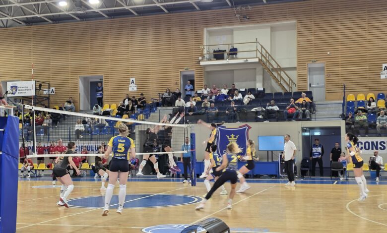 Corona Braşov, aproape de victorie în faţa campioanei. Volei spectacol la Sala Sporturilor 3 Corona Braşov