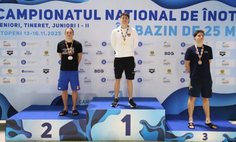 Darius Coman, „aur” şi la 200 m mixt. Iarina Cojocaru şi ştefeta feminin de 4x50 m, au completat ziua perfectă a Coronei 11 Darius Coman
