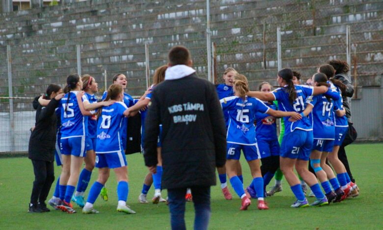 Kids Tâmpa s-a calificat în grupele Cupei României la fotbal feminin 9 Kids Tâmpa