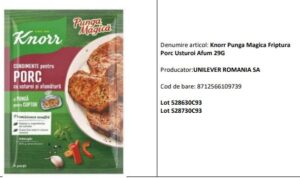 Alertă alimentară și la Metro! Knorr pungă magică, posibil să conțină particule metalice și de cauciuc! 8 alertă alimentară | MyTex.ro