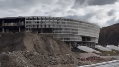 Stadiul la zi al lucrărilor de la construcţia Sălii Polivalente Braşov 6 | MyTex.ro