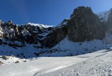 Salvamont Brașov intervine pentru recuperarea a doi turiști blocați în Munții Bucegi după ce au ignorat sfaturile altor salvatori montani 16 Accident | MyTex.ro