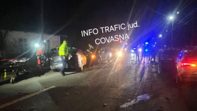 Trafic rutier blocat pe DN 11, la Moacșa. Accident între trei autoturisme 1 Rutier | MyTex.ro