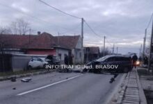 Ultima oră. Accident pe DN 1, în județul Brașov! Trafic blocat, două persoane rănite 6 patru | MyTex.ro
