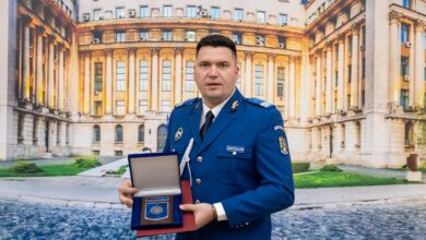 Un jandarm brașovean a primit Placheta de Onoare a MAI 1 Jandarm | MyTex.ro