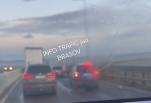 Autovehicule avariate pe Centura Brașovului / Unii șoferi se plâng de carosabil alunecos 12 autovehicule | MyTex.ro