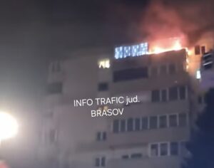 Ultima oră. Incendiu într-un apartament din Brașov! O persoană a suferit arsuri pe față și pe membre 7 Incendiu | MyTex.ro