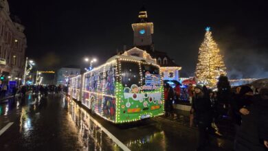 Autobuzul lui Moş Crăciun | MyTex.ro