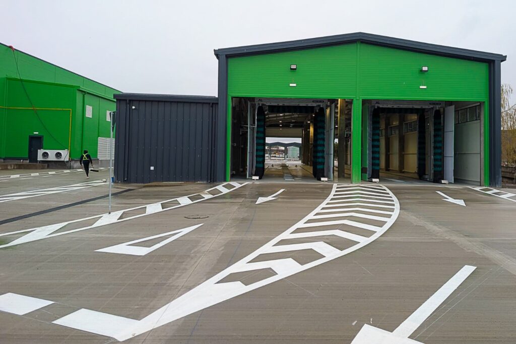 Lucrările la garajul RATBV, finalizate. „Așa trebuie să arate o infrastructură” 9 Lucrările la garajul RATBV | MyTex.ro