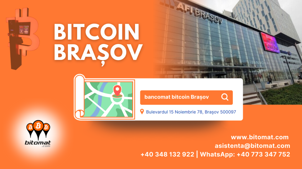 Brașov, pe harta crypto a României: bancomate Bitcoin în malluri 7 | MyTex.ro