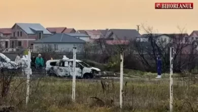 Cadavru găsit într-o maşină arsă pe câmp! 5 Trafic oprit pe DN 73 | MyTex.ro