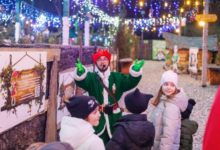 Satul lui Mos Crăciun. Moș Crăciun este la el acasă în România 5 Revelion 2026 | MyTex.ro