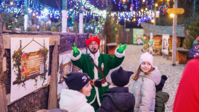 Satul lui Mos Crăciun. Moș Crăciun este la el acasă în România 1 | MyTex.ro