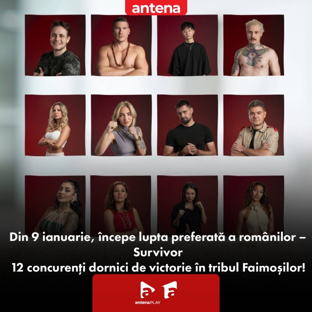 Survivor. Cei 12 Faimoşi, anunţaţi oficial. Lista concurenţilor a stârnit multe reacţii 10 Survivor | MyTex.ro