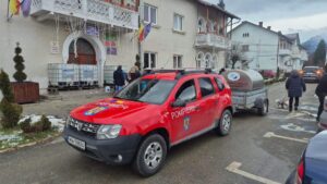 ISU Brașov, sprijin de urgență pentru peste cei peste 10.000 de oameni rămași fără apă potabilă după accidentul rutier soldat cu doi morți 9 Brașov | MyTex.ro